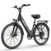 Electric Bike URLIFE E26  - 250W Motor 36V 13Ah Battery 26 Inch Tires Disc Brakes - Black